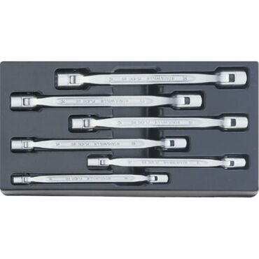 8-19 mm flexi-joint spanners in plastic inlay type no. ES 29/6